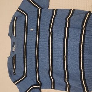 Polo cotton sweater